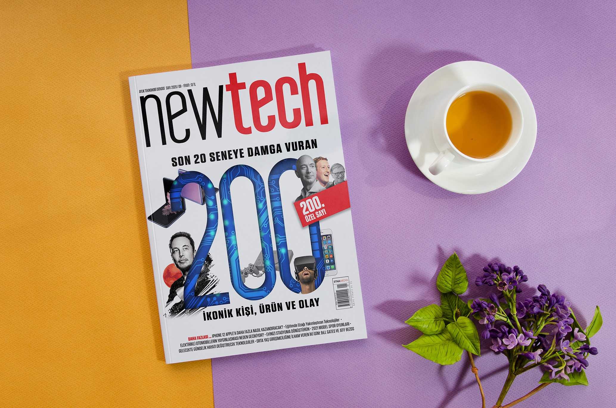 Newtech'ten Arşiv Niteliğinde 200'üncü Sayı