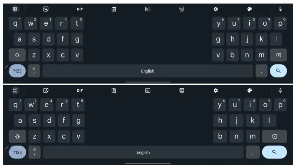 Yeni Gboard klavyesi tabletler ile uyumlu olacak