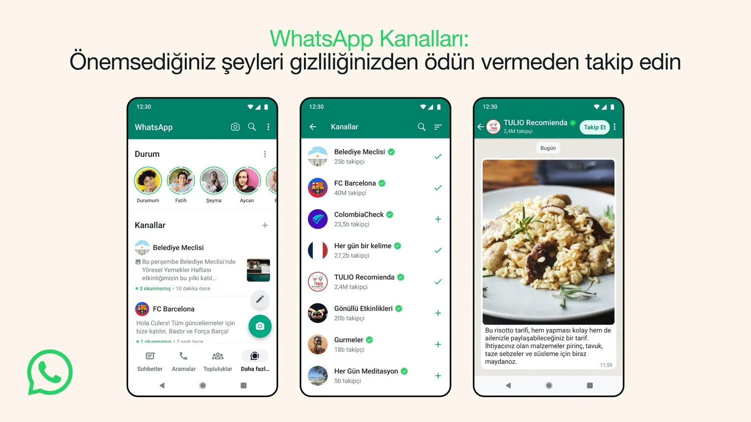 WhatsApp'ın Yepyeni İletişim Boyutu: WhatsApp Kanallar