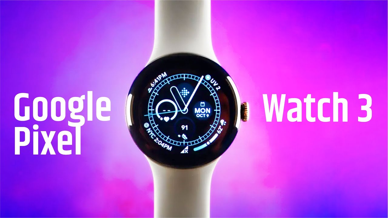 36 saat pille gelecek Google Pixel Watch 3'ün resmi tanıtım materyalleri sızdı