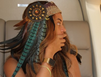 Beyonce Apple Watch İle Görüntülendi