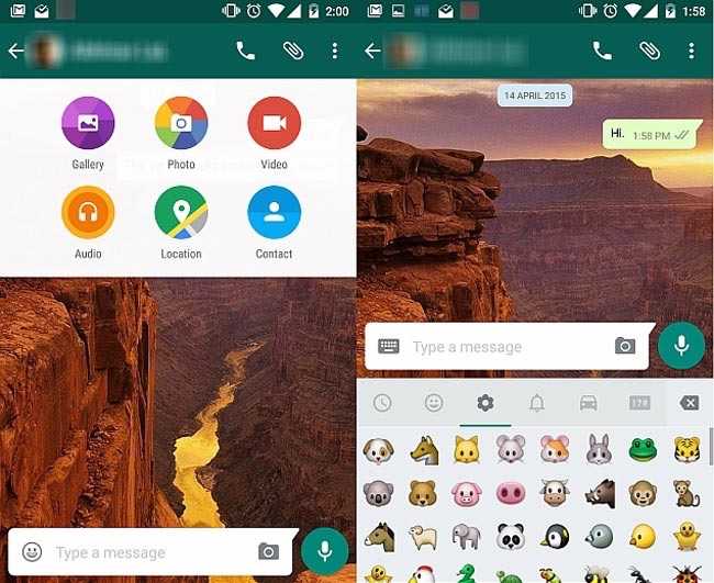 WhatsApp'ın yeni arayüz tasarımı