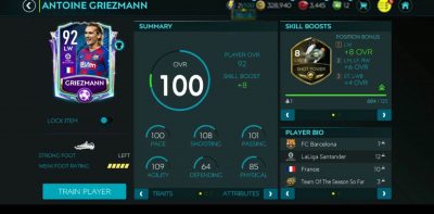 FIFA 22’de En Golcü Özelliklere Sahip Futbolcu Antoine Griezmann Olabilir!